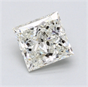 1.20 quilates, Princesa Diamante , Color F, claridad VS1 y certificado por EGL INT 