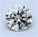 1.51 Carats, Round Diamond with Excellent Cut, G Color, SI1 Clarity and Certified by EGL
