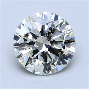 Picture of 1.51 Carats, Round Diamond with Excellent Cut, G Color, SI1 Clarity and Certified by EGL