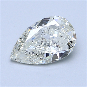 Picture of 1.21 Carats, Pear Diamond with  Cut, G Color, SI2 Clarity and Certified by EGL