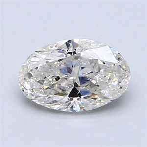 Picture of 1.01 Carats, Oval Diamond with  Cut, F Color, SI2 Clarity and Certified by EGL