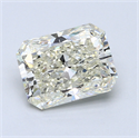 3.01 Carats, Radiant Diamond with  Cut, G Color, VS2 Clarity and Certified by EGL
