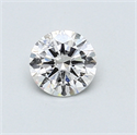 0.50 quilates, Redondo Diamante , Color D, claridad SI2 y certificado por EGL INT 