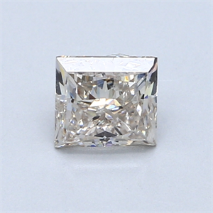 Picture of 0.80 Carats, Princess Diamond with  Cut, I Color, SI1 Clarity and Certified by EGL