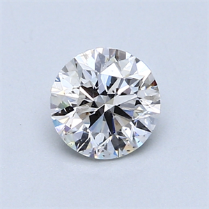 Picture of 0.70 Carats, Round Diamond with Excellent Cut, E Color, SI1 Clarity and Certified by EGL