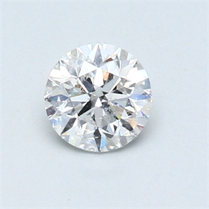 Picture of 0.50 Carats, Round Diamond with Excellent Cut, D Color, SI1 Clarity and Certified by EGL
