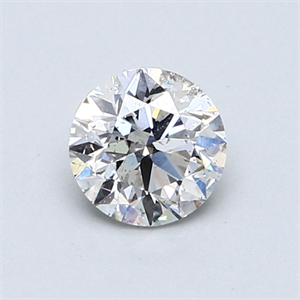 Picture of 0.70 Carats, Round Diamond with Excellent Cut, D Color, SI1 Clarity and Certified by EGL