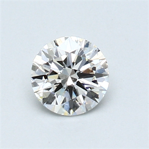 Picture of 0.50 Carats, Round Diamond with Excellent Cut, D Color, SI1 Clarity and Certified by EGL