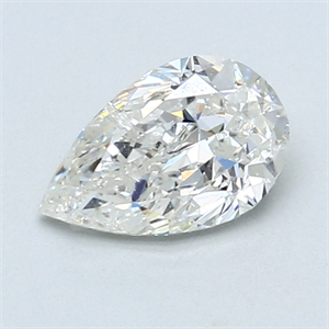 Picture of 1.02 Carats, Pear Diamond with  Cut, D Color, SI1 Clarity and Certified by EGL