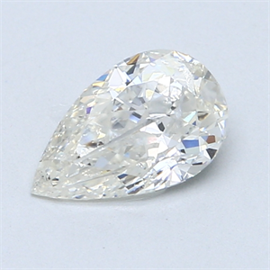 Picture of 0.90 Carats, Pear Diamond with  Cut, E Color, SI2 Clarity and Certified by EGL