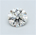 0.72 Carats, Round Diamond with Excellent Cut, F Color, VS2 Clarity and Certified by EGL