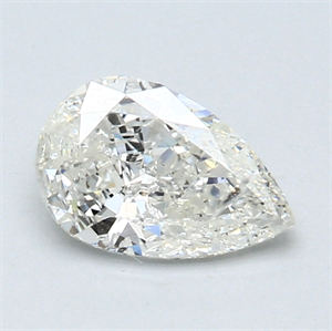 Picture of 1.01 Carats, Pear Diamond with  Cut, E Color, SI1 Clarity and Certified by EGL
