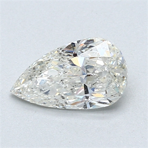 Picture of 0.84 Carats, Pear Diamond with  Cut, E Color, SI1 Clarity and Certified by EGL
