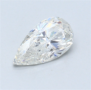 Picture of 0.91 Carats, Pear Diamond with  Cut, D Color, SI1 Clarity and Certified by EGL