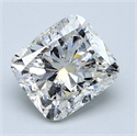 2.20 quilates, Del cojín Diamante , Color E, claridad SI1 y certificado por EGL INT 