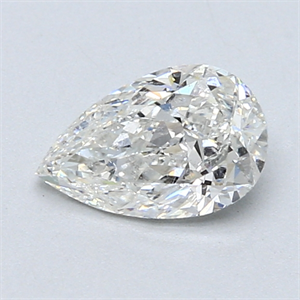Picture of 0.91 Carats, Pear Diamond with  Cut, D Color, SI1 Clarity and Certified by EGL