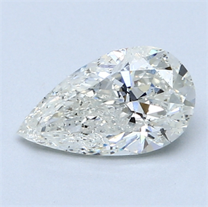 Picture of 1.06 Carats, Pear Diamond with  Cut, F Color, SI2 Clarity and Certified by EGL