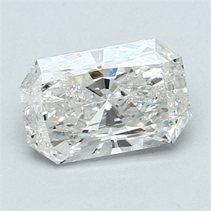Picture of 1.25 Carats, Radiant Diamond with  Cut, E Color, SI2 Clarity and Certified by EGL