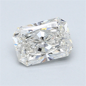 Picture of 1.00 Carats, Radiant Diamond with  Cut, D Color, VS2 Clarity and Certified by EGL