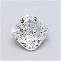 0.71 quilates, Del cojín Diamante , Color E, claridad SI2 y certificado por EGL INT 