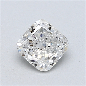 Picture of 0.71 Carats, Cushion Diamond with  Cut, E Color, SI2 Clarity and Certified by EGL