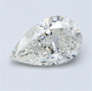 Picture of 1.03 Carats, Pear Diamond with  Cut, F Color, SI1 Clarity and Certified by EGL