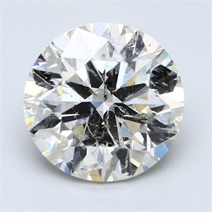 Picture of 4.15 Carats, Round Diamond with Excellent Cut, F Color, SI2 Clarity and Certified by EGL