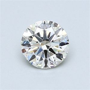 Picture of 0.68 Carats, Round Diamond with Excellent Cut, E Color, VS2 Clarity and Certified by EGL