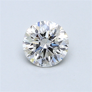 Picture of 0.58 Carats, Round Diamond with Excellent Cut, D Color, SI1 Clarity and Certified by EGL