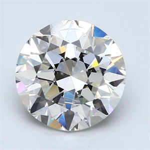 Picture of 3.02 Carats, Round Diamond with Excellent Cut, F Color, SI1 Clarity and Certified by EGL