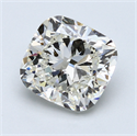 4.07 Carats, Cushion Diamond with  Cut, G Color, VS1 Clarity and Certified by EGL