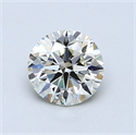 0.80 Carats, Round Diamond with Excellent Cut, G Color, VS1 Clarity and Certified by EGL