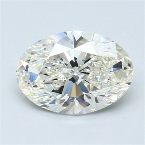 Picture of 2.00 Carats, Oval Diamond with  Cut, F Color, VVS2 Clarity and Certified by EGL