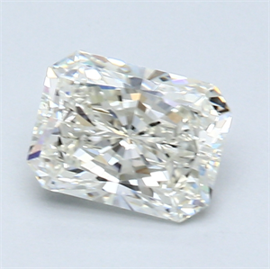 Picture of 1.31 Carats, Radiant Diamond with  Cut, F Color, VS1 Clarity and Certified by EGL