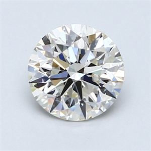 Foto 1.21 quilates, Redondo Diamante , Color H, claridad VS1 y certificado por EGL INT  de