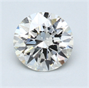 1.03 Carats, Round Diamond with Excellent Cut, F Color, SI1 Clarity and Certified by EGL