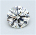 0.90 quilates, Redondo Diamante , Color F, claridad VS2 y certificado por EGL INT 