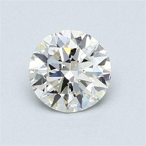 Picture of 0.80 Carats, Round Diamond with Excellent Cut, E Color, VS2 Clarity and Certified by EGL