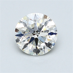 Picture of 0.90 Carats, Round Diamond with Excellent Cut, E Color, VS2 Clarity and Certified by EGL