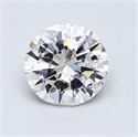 0.94 Carats, Round Diamond with Very Good Cut, D Color, SI2 Clarity and Certified by EGL