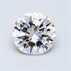 Foto 0.94 quilates, Redondo Diamante , Color D, claridad SI2 y certificado por EGL INT  de