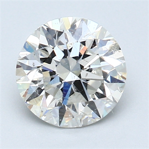 Picture of 1.40 Carats, Round Diamond with Excellent Cut, F Color, SI1 Clarity and Certified by EGL