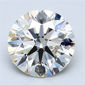 Picture of 2.23 Carats, Round Diamond with Excellent Cut, G Color, VS2 Clarity and Certified by EGL