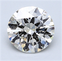 1.82 Carats, Round Diamond with Excellent Cut, G Color, SI1 Clarity and Certified by EGL