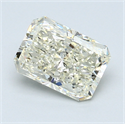 2.01 Carats, Radiant Diamond with  Cut, H Color, VS2 Clarity and Certified by EGL