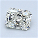 1.20 Carats, Radiant Diamond with  Cut, F Color, VS1 Clarity and Certified by EGL