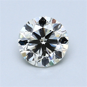 Picture of 0.90 Carats, Round Diamond with Excellent Cut, G Color, VS1 Clarity and Certified by EGL