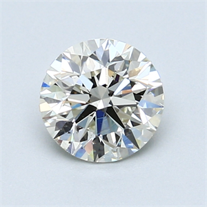 Picture of 0.96 Carats, Round Diamond with Excellent Cut, F Color, VS2 Clarity and Certified by EGL