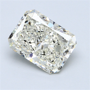 Picture of 2.50 Carats, Radiant Diamond with  Cut, G Color, VS2 Clarity and Certified by EGL