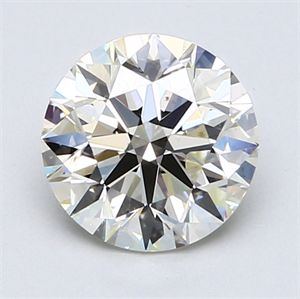 Picture of 1.70 Carats, Round Diamond with Excellent Cut, G Color, VS2 Clarity and Certified by EGL